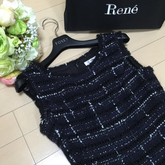 René(ルネ)のルネ♡素敵ツイードワンピース♡ レディースのワンピース(ひざ丈ワンピース)の商品写真