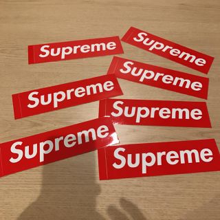 シュプリーム(Supreme)のsupremeステッカー7枚セット(ノベルティグッズ)