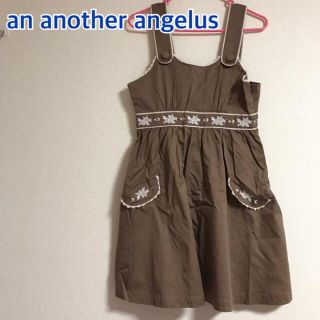 アンアナザーアンジェラス(an another angelus)のan another angelus♡薔薇刺繍ワンピース♡AN3(ひざ丈ワンピース)