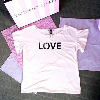 ヴィクトリアズシークレット(Victoria's Secret)のVS love Tシャツ(Tシャツ(半袖/袖なし))