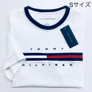 トミーヒルフィガー(TOMMY HILFIGER)のアルマンド兄さん様専用★トミーヒルフィガー  【S】フラッグロゴUネック半袖T(Tシャツ/カットソー(半袖/袖なし))