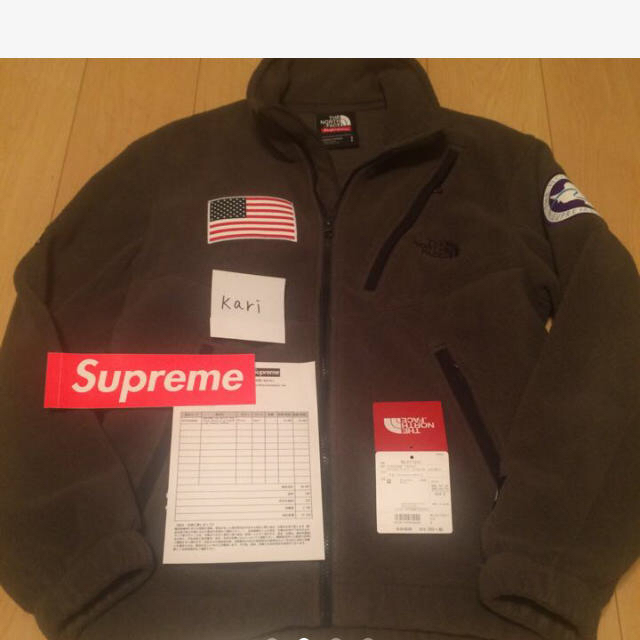 Supreme - supreme north face フリース