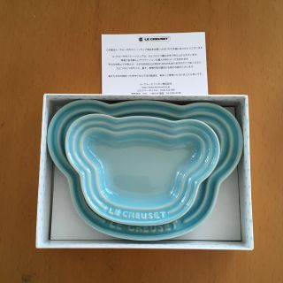 ルクルーゼ(LE CREUSET)のルクルーゼ  ベビーベアープレート(離乳食器セット)