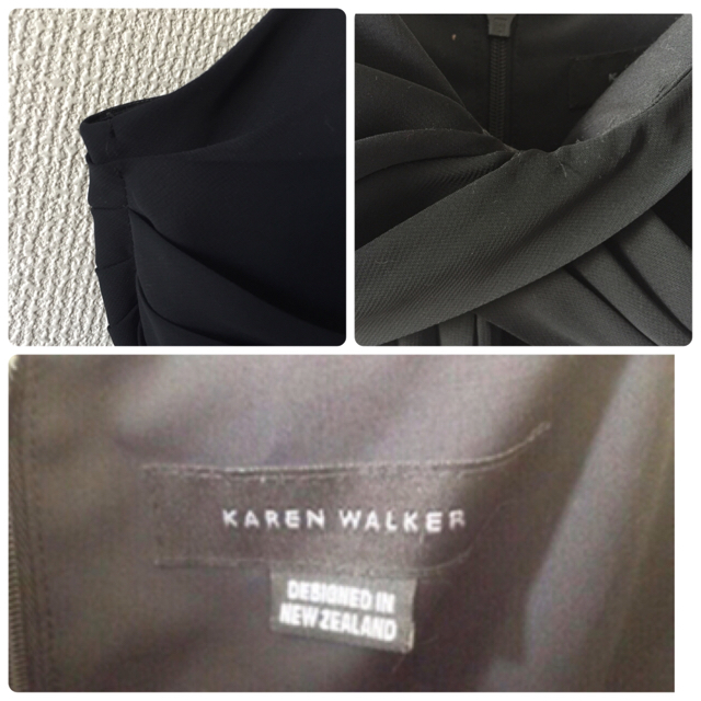 KAREN WALKER(カレンウォーカー)のKAREN WALKER☆シフォンワンピ レディースのワンピース(ミニワンピース)の商品写真