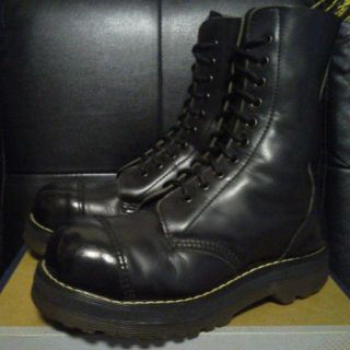 ドクターマーチン(Dr.Martens)の【専用】Dr.Martens 英国製 クレイジーボム UK4 黒 厚底(ブーツ)