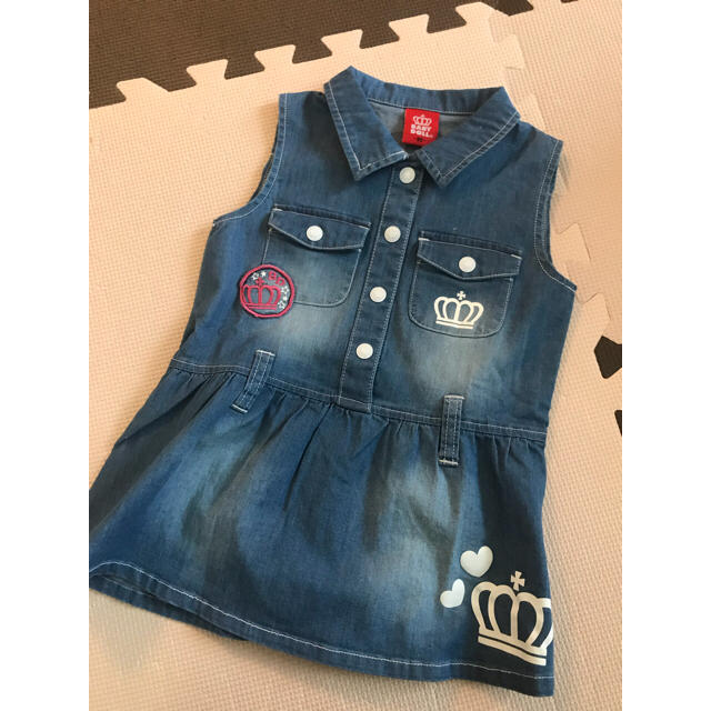 BABYDOLL(ベビードール)の専用です。。新品 ベビードール  ワンピース 90 キッズ/ベビー/マタニティのキッズ服女の子用(90cm~)(ワンピース)の商品写真