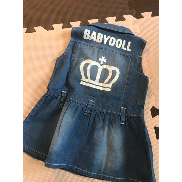 BABYDOLL(ベビードール)の専用です。。新品 ベビードール  ワンピース 90 キッズ/ベビー/マタニティのキッズ服女の子用(90cm~)(ワンピース)の商品写真