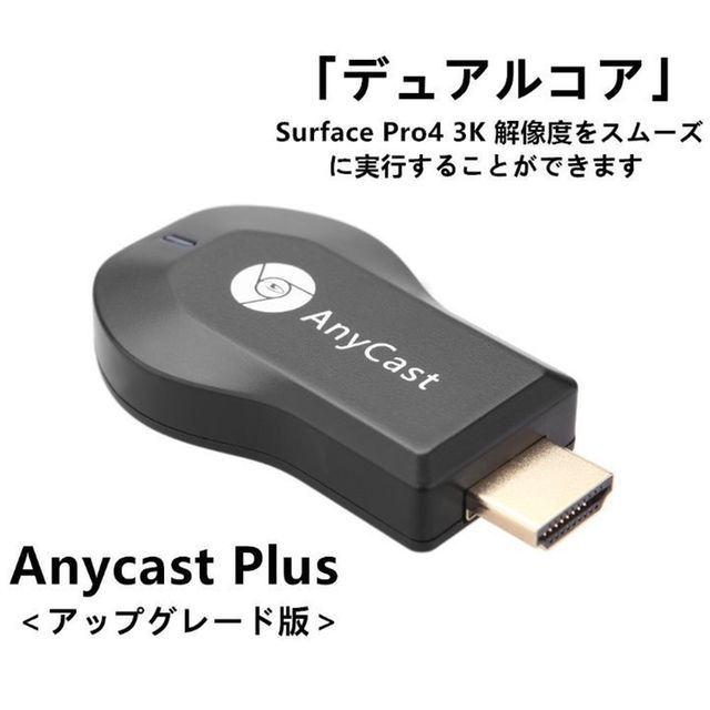 送料無料☆ 新品 AnyCast ドングルレシーバー スマホ/家電/カメラのスマホアクセサリー(その他)の商品写真