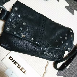 ディーゼル(DIESEL)の【新品】DIESEL 本革ウエストポーチ(ボディバッグ/ウエストポーチ)