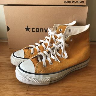 コンバース(CONVERSE)のコンバースmade in japanゴールド(スニーカー)