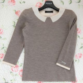 フォクシー(FOXEY)のフォクシー グレースウールニット 美品(ニット/セーター)