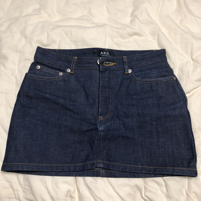 A.P.C denim mini skirtスカート