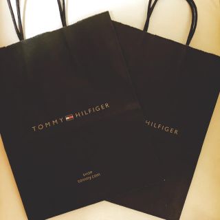 トミーヒルフィガー(TOMMY HILFIGER)のTOMMY HILFIGER ショッパー 2個セット(ショップ袋)