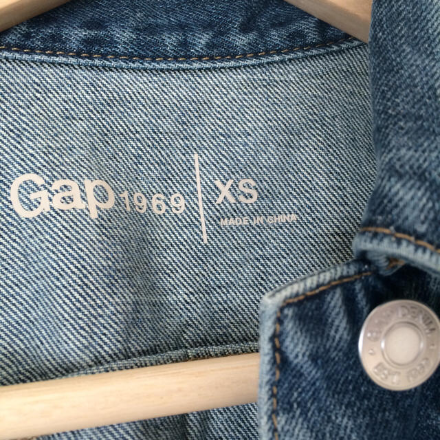 GAP(ギャップ)の★値下げ★【GAP1969】デニムジャケット♡XS レディースのジャケット/アウター(Gジャン/デニムジャケット)の商品写真