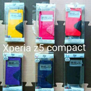 エクスペリア(Xperia)の『Xperia z5 compact』　手帳型　再入荷(Androidケース)