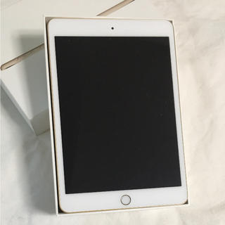 アイパッド(iPad)のiPad mini3 本体 Wi-Fi 16GB Gold(タブレット)