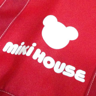 ミキハウス(mikihouse)のミキハウス♡大きい赤トート(トートバッグ)