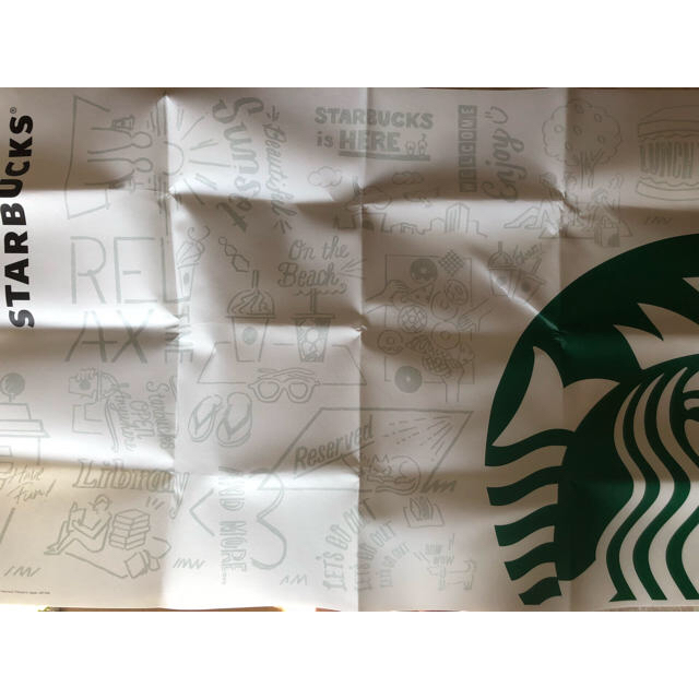 Starbucks Coffee(スターバックスコーヒー)のスターバックス レジャーシート エンタメ/ホビーのコレクション(ノベルティグッズ)の商品写真