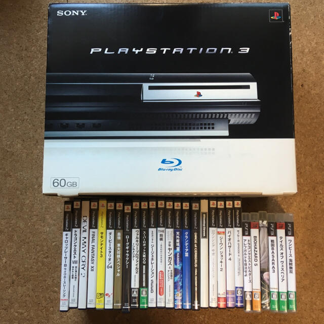 PlayStation3(プレイステーション3)の専用！PS3 本体セット  エンタメ/ホビーのゲームソフト/ゲーム機本体(家庭用ゲーム機本体)の商品写真