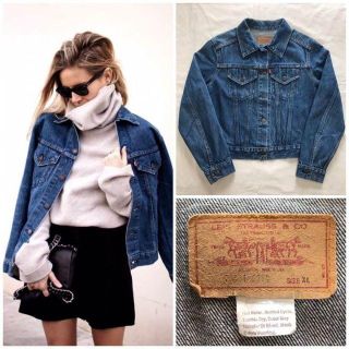 リーバイス(Levi's)の80sビンテージ USA製 リーバイス76001 デニムジャケット 3rdタイプ(Gジャン/デニムジャケット)