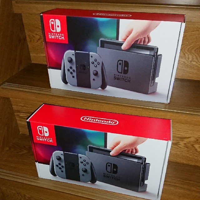 Nintendo Switch - 【定価以下】スイッチ グレー 2台セット 未開封新品