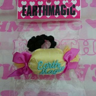 アースマジック(EARTHMAGIC)の※ゆずにゃん様専用※アースマジック キャンディヘアゴム 黄色 ピンク セット(その他)