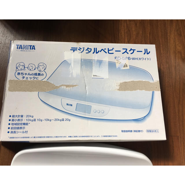 TANITA(タニタ)のベビースケール  キッズ/ベビー/マタニティの洗浄/衛生用品(ベビースケール)の商品写真