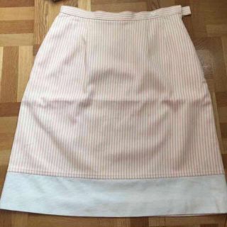 クレージュ(Courreges)のクレージュ タイトスカート サーモンピンク(ひざ丈スカート)