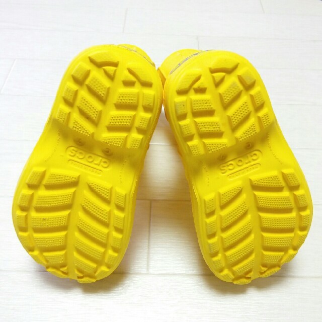 crocs(クロックス)のクロックス crocs 長靴 C7 サイズ ( 約15cm ) 安全カラー キッズ/ベビー/マタニティのキッズ靴/シューズ(15cm~)(長靴/レインシューズ)の商品写真