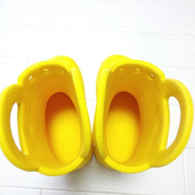 crocs(クロックス)のクロックス crocs 長靴 C7 サイズ ( 約15cm ) 安全カラー キッズ/ベビー/マタニティのキッズ靴/シューズ(15cm~)(長靴/レインシューズ)の商品写真