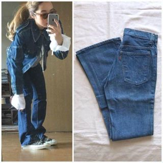 Levi's - 希少 USA製70sビンテージ リーバイス646 ハイウエストデニム