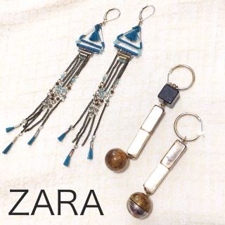 ザラ(ZARA)のmanata様専用 ZARA ピアス セット flower ピアス 9点(ピアス)