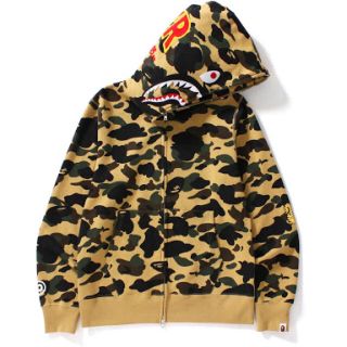 アベイシングエイプ(A BATHING APE)のA BATHING APE 1st CAMO SHARK FULL ZIP(パーカー)