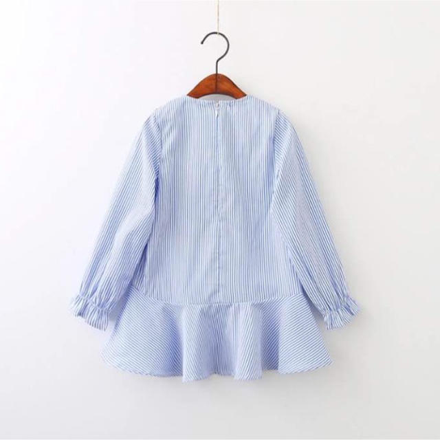 sale☆新品☆ストライプチュニック キッズ/ベビー/マタニティのキッズ服女の子用(90cm~)(ワンピース)の商品写真