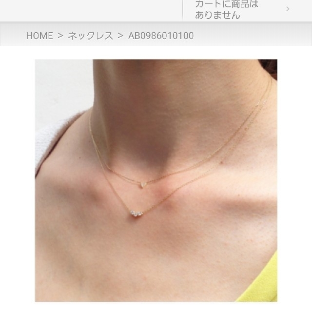 ♡ アーカー トレスダイヤネックレス ♡ 専用です | givebacktickets.com