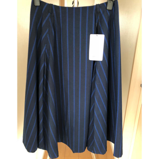 BLISS POINT(ブリスポイント)のBLISS POINT TRPUタックフレアスカート レディースのスカート(ひざ丈スカート)の商品写真