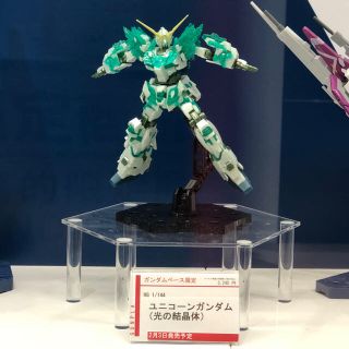 バンダイ(BANDAI)の再入荷！ ガンダムベース限定 HG ユニコーンガンダム[光の結晶体](模型/プラモデル)