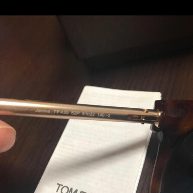 TOM FORD(トムフォード)のトムフォード❤️ユニセックス☆TF435武藤静香 レディースのファッション小物(サングラス/メガネ)の商品写真