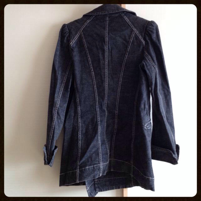 Vivienne Westwood(ヴィヴィアンウエストウッド)のヴィヴィアンデニムジャケット 秋冬 レディースのジャケット/アウター(Gジャン/デニムジャケット)の商品写真