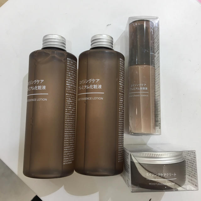 MUJI (無印良品)(ムジルシリョウヒン)の新品 無印良品 スキンケアセット 4点 コスメ/美容のスキンケア/基礎化粧品(化粧水/ローション)の商品写真