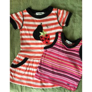 ソニアリキエル(SONIA RYKIEL)の子供服ワンピース、トップスセット(ワンピース)