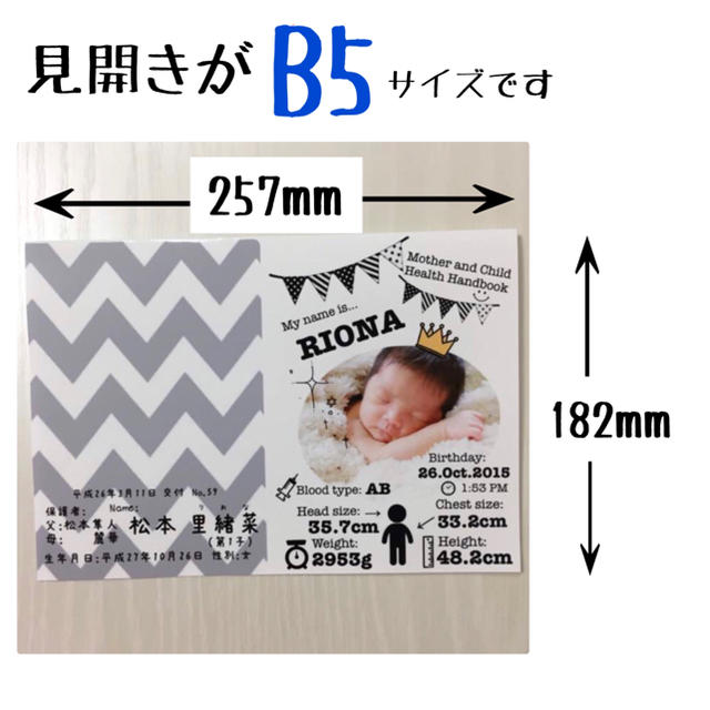 かずさ様専用ページ*母子手帳カバーMサイズ