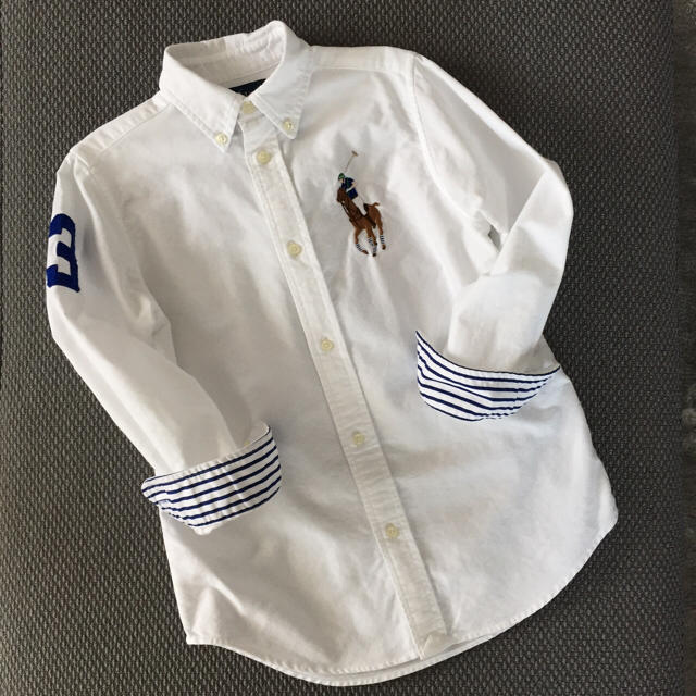 Ralph Lauren(ラルフローレン)のラルフローレン 長袖シャツ 7 130 キッズ/ベビー/マタニティのキッズ服男の子用(90cm~)(ブラウス)の商品写真