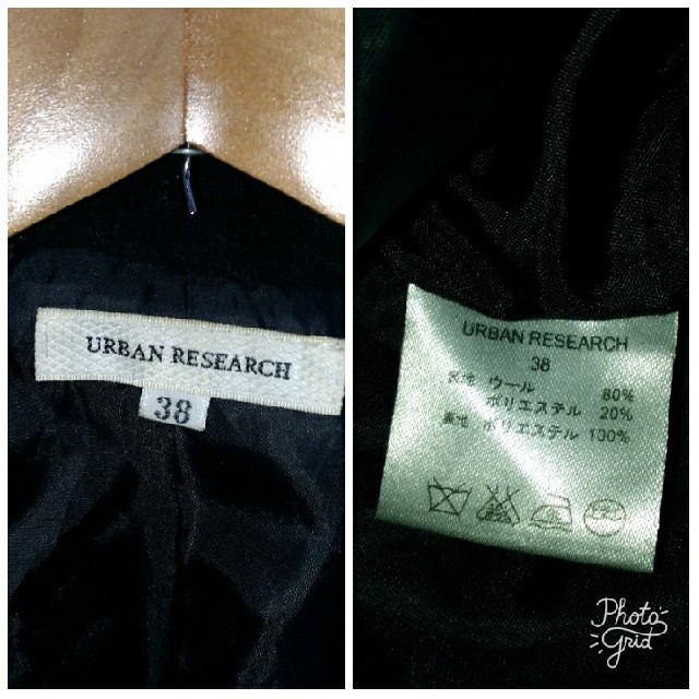 URBAN RESEARCH(アーバンリサーチ)のURBAN RESEARCHレディースPコート レディースのジャケット/アウター(ピーコート)の商品写真