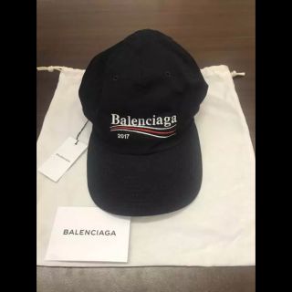 バレンシアガ(Balenciaga)のバレンシアガ 17aw 100周年記念ロゴキャップ 正規品 確認画像あり(キャップ)