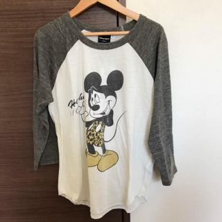 マウジー(moussy)の最終値下！新品タグ付 moussy  ヴィンテージ風 ロンT スミクロ(Tシャツ(長袖/七分))