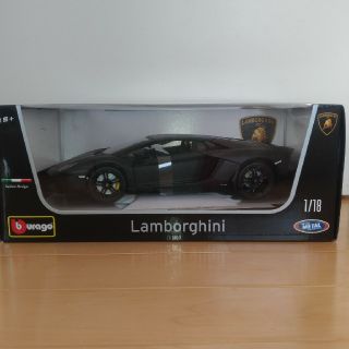 ランボルギーニ(Lamborghini)の値下げ 未開封 ブラーゴ ランボルギーニ ブラック(模型/プラモデル)