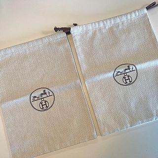 エルメス(Hermes)の新品 未使用 エルメス 布袋 正規品 二枚セット⑤(ショップ袋)