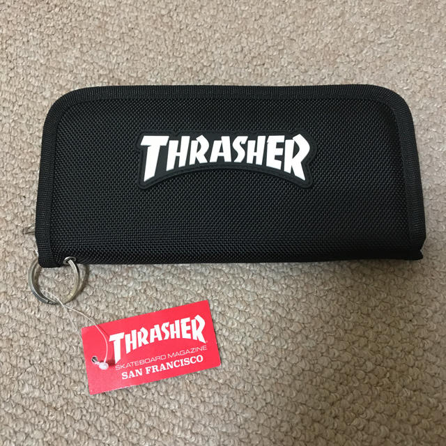 THRASHER(スラッシャー)の未使用★THRASHER★スラッシャー★長財布★黒 メンズのファッション小物(長財布)の商品写真