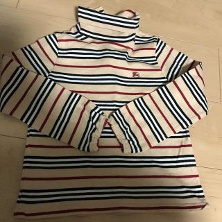 バーバリー(BURBERRY)のバーバリー  子供服  120㎝ タートル長袖Tシャツ(Tシャツ/カットソー)